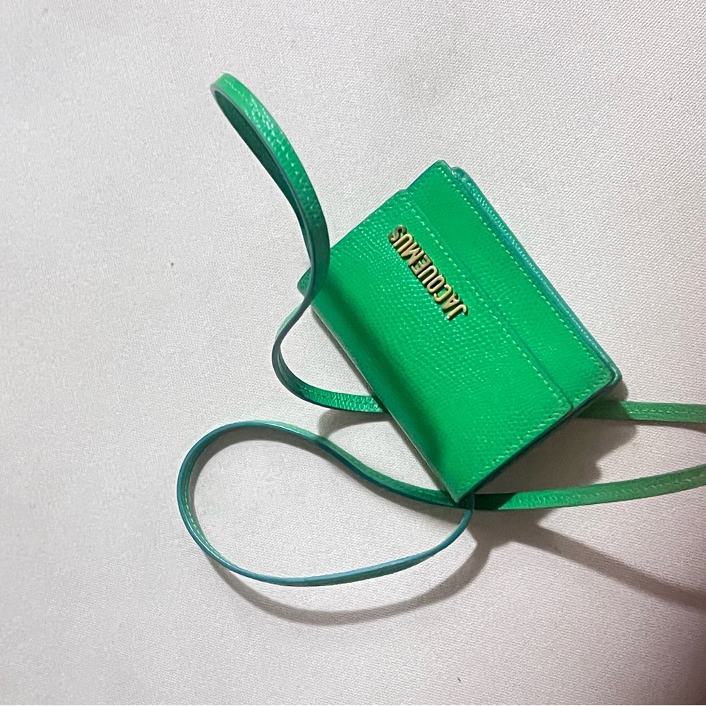 Jacquemus Vibrant Green Crossbody Bag